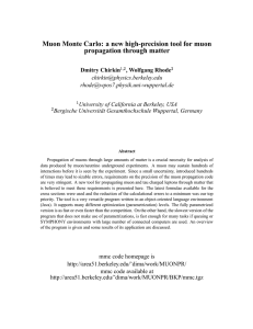 Muon Monte Carlo: a new high-precision tool for muon