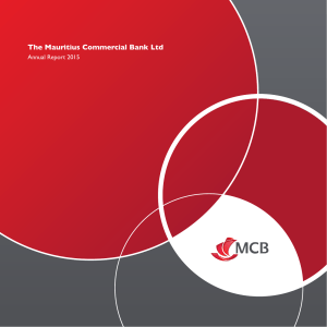 MCB Ltd 2015 Annual Report