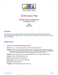 ACW Action Plan 2016