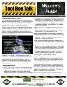 Welder's Flash: Causes, Symptoms & Prevention