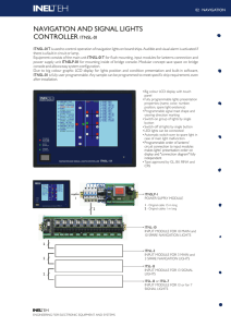 navigation and signal lights controller itnsl-01