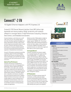 ConnectX®-2 EN