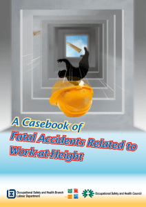 A Casebook of Fatal Accidents Related to Work-at