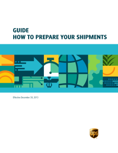 guide how to prepare your shipments