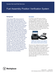 Fuel Assembly Position Verification System