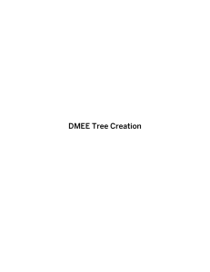 DMEE Tree Creation