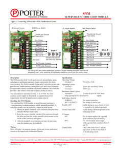 SUPERVISED NOTIFICATION MODULE