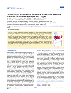 Carbon-Doped Boron Nitride Nanomesh