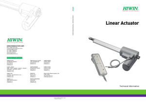 Linear Actuator