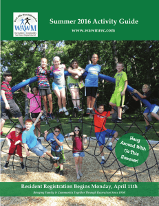 Summer Activity Guide PDF - West Allis