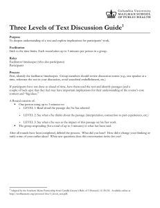 Three Levels of Text Discussion Guide1