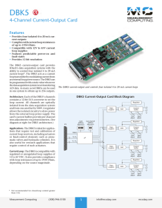 4-Channel Current Output Card