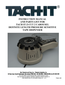 Z-CUT2 INSTRUCTION MANUAL AND PARTS LIST.pub - Tach-It