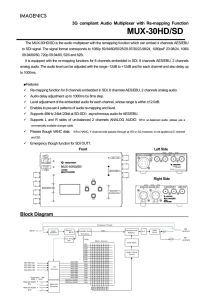 MUX-30HD/SD