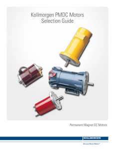 Kollmorgen PMDC Motors Selection Guide