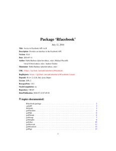 Package `Rfacebook`