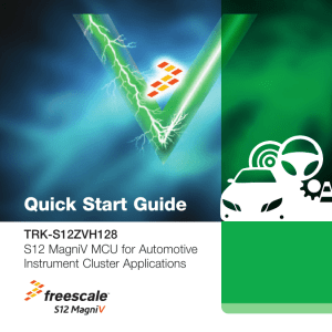 TRK-S12ZVH128 - Quick Start Guide