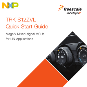 quick start guide, trk-s12zvl