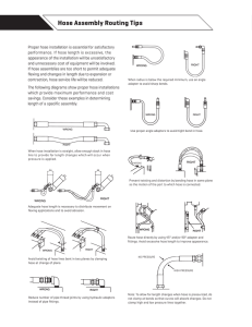 Hose Assembly Routing Tips