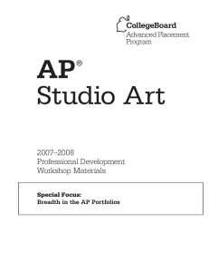 5886-12_Studio Art_pp.ii-76.indd - AP Central