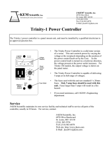 Trinity-1 Power Controller - J