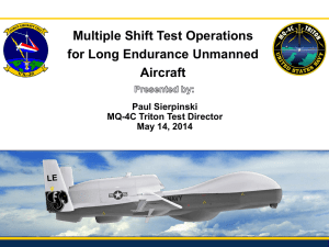 Multiple Shift Test Operations for Long Endurance Unmanned Aircraft