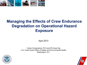 2013 RVOC Annual Meeting Crew Endurance Degradation