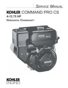 command pro cs - Kohler Engines