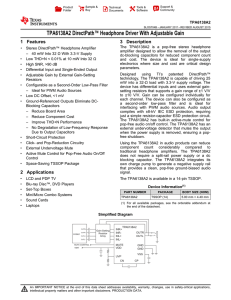 TPA6138A2 - Texas Instruments