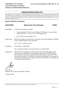 Airworthiness Directive - AD/A109/49