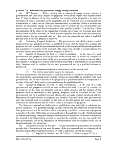 G.S. 143-64.17A Page 1 § 143-64.17A. Solicitation of guaranteed