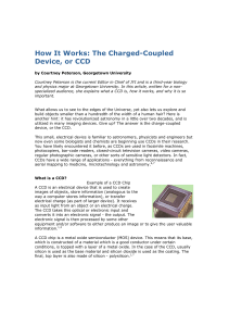 How It Works: The Charged-Coupled Device, or CCD