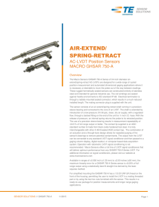 Air-Extend/ Spring-Retract AC