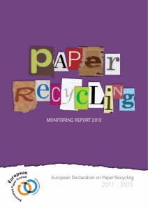 European Declaration on Paper Recycling