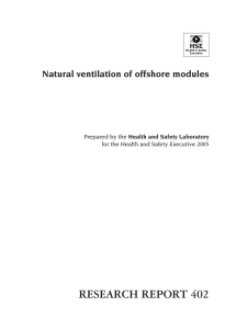 RR402 Natural ventilation of offshore modules
