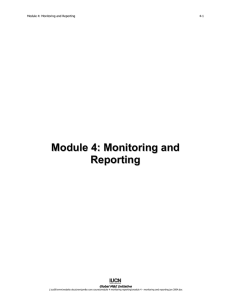 Module 4: Monitoring and Reporting - Bad Request