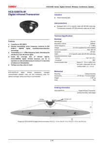 HCS-4380SD Discussion Unit with Voting and Channel Selection