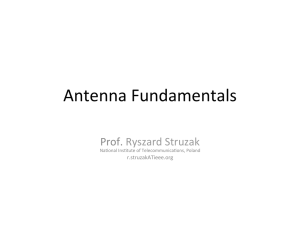 Antenna Fundamentals