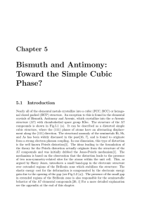 Bismuth and Antimony: Toward the Simple Cubic Phase?