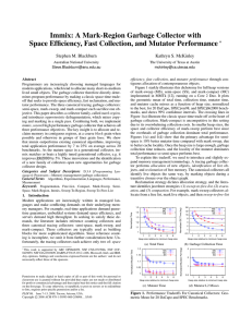 Immix: A Mark-Region Garbage Collector with Space Efficiency, Fast