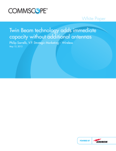 Twin Beam Technology for Six-Sector Solutions