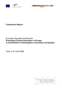 Conference Report European Specialist