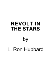REVOLT IN THE STARS by L. Ron Hubbard
