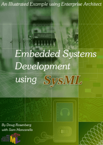 Embedded Systems Development using SysML