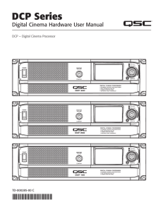 DCP Series User Manual