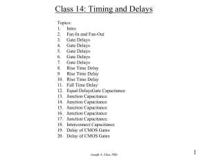 Class 14: Timing and Delays