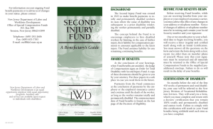 second injury fund - Department of Labor and Workforce Development