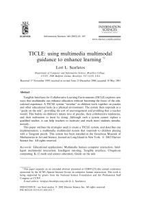 TICLE: using multimedia multimodal guidance to enhance learning q