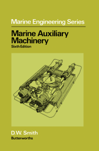 Marine Auxiliary Machinery - 6th edition