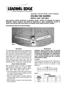 ceiling fan guards - Marley Engineered Products